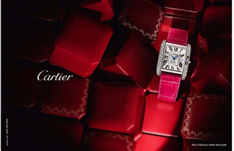 Cartier watch advertising campaign